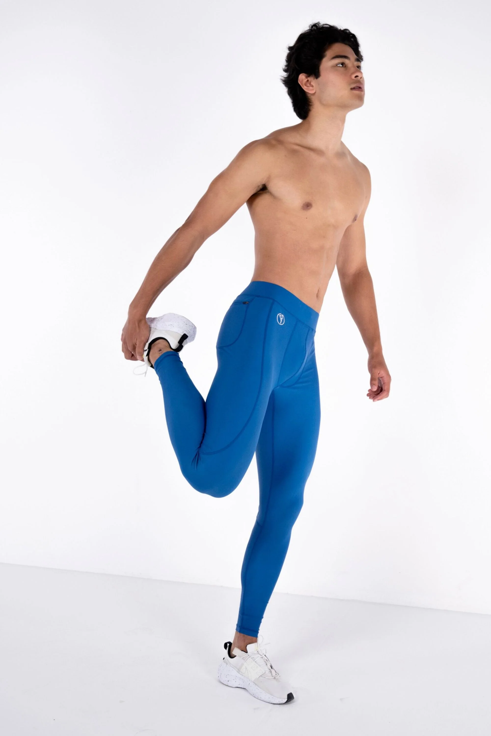 Admiral Blue Meggings with Removable Crotch Pad - Image 4
