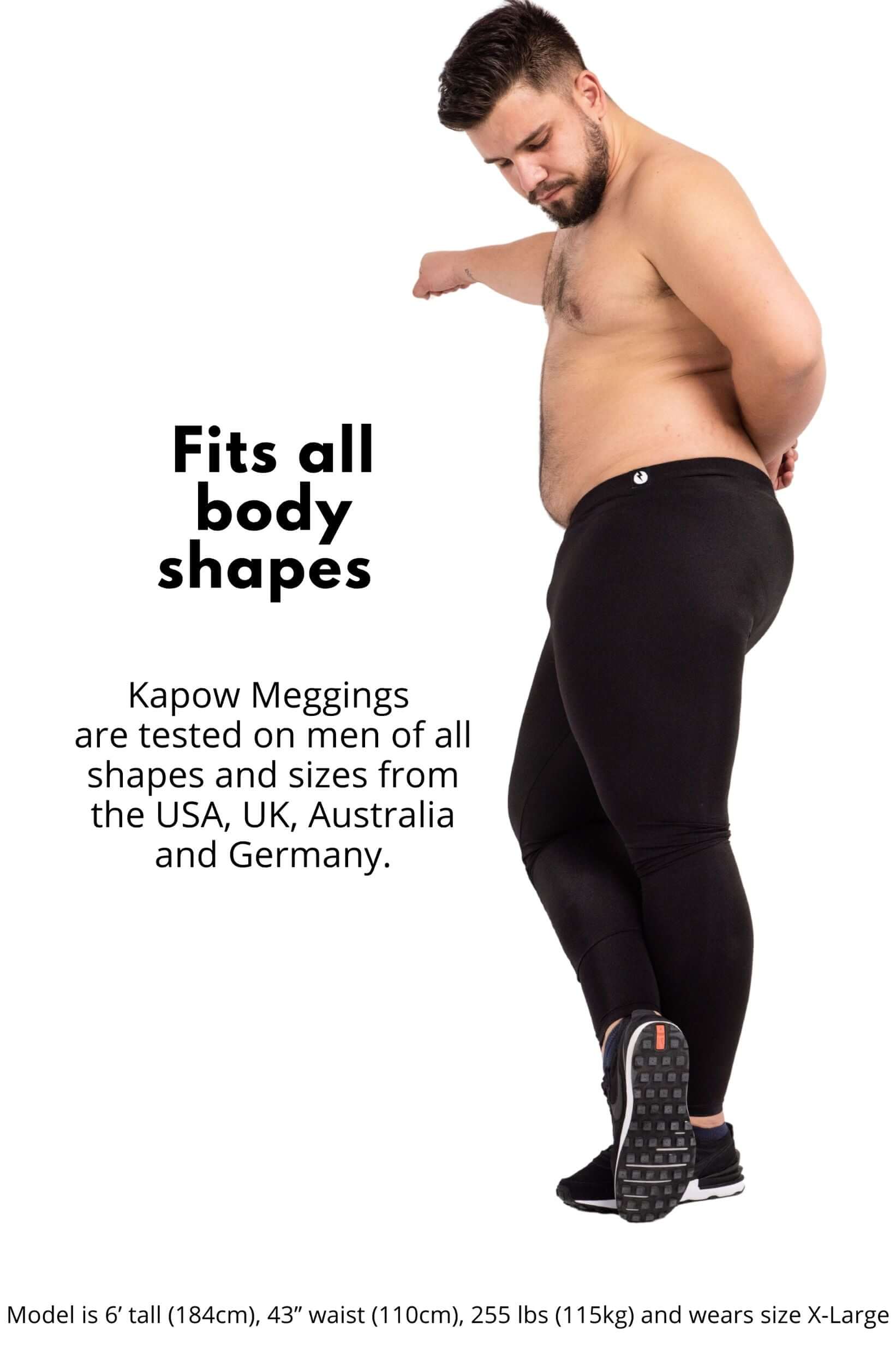 Core Black Meggings - Image 9