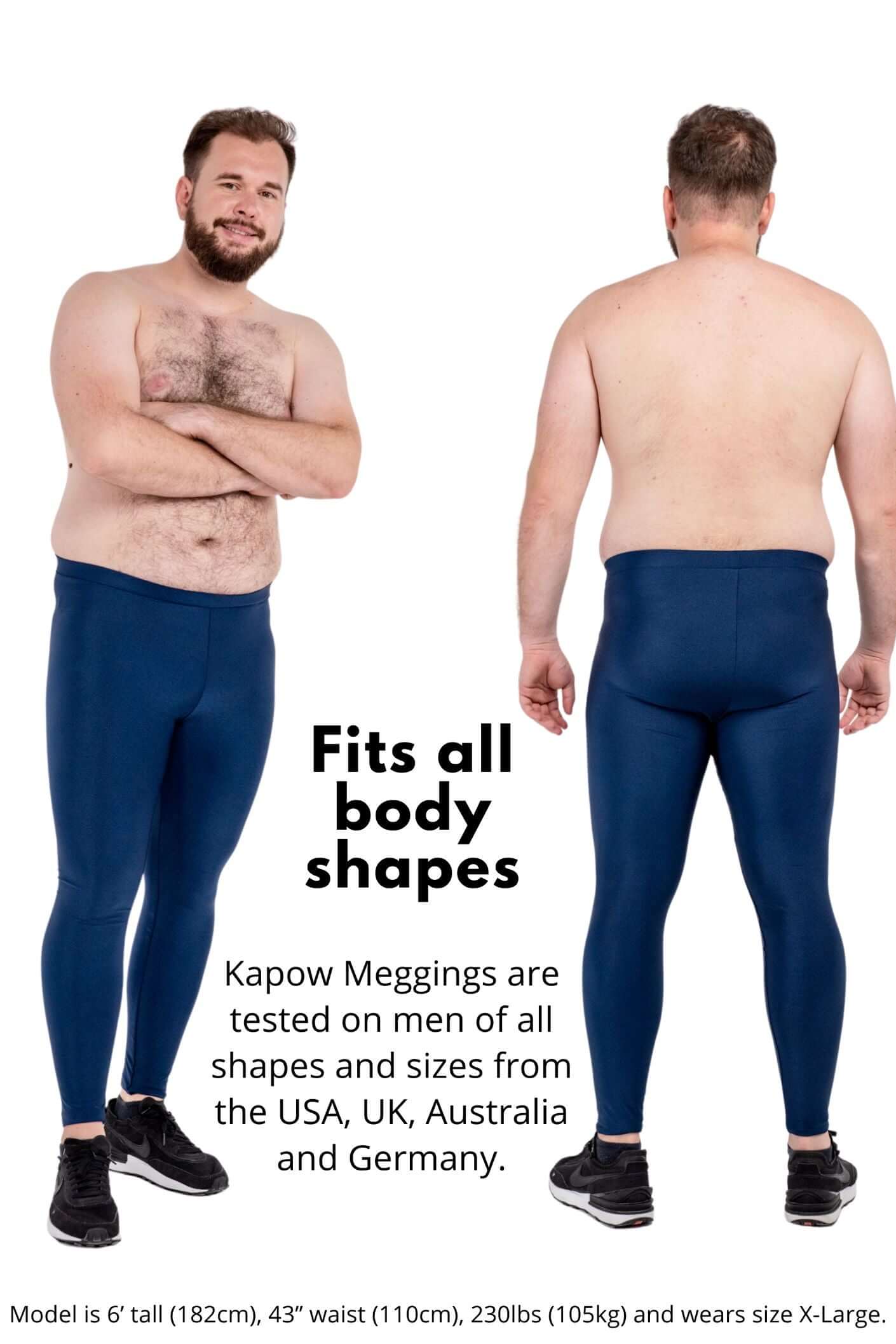 Core Blue Meggings - Image 7