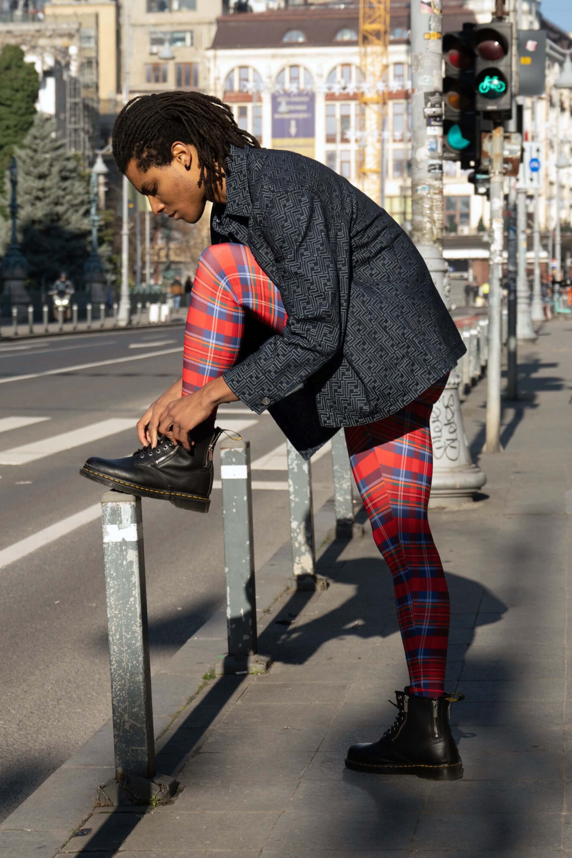 Groundskeeper Willie Meggings (New Tartan) - Image 8
