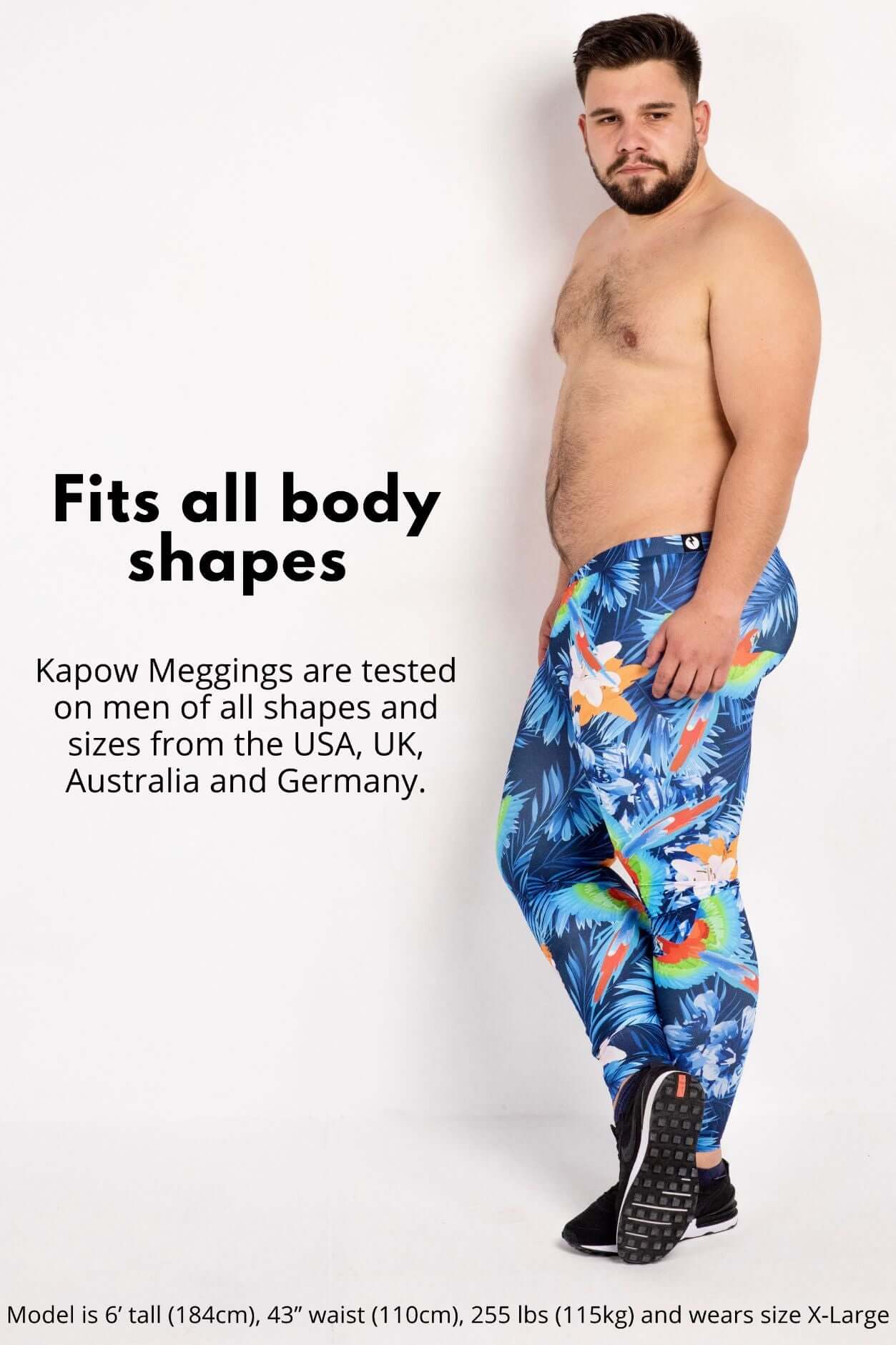 Hawaii Blue Meggings - Image 9