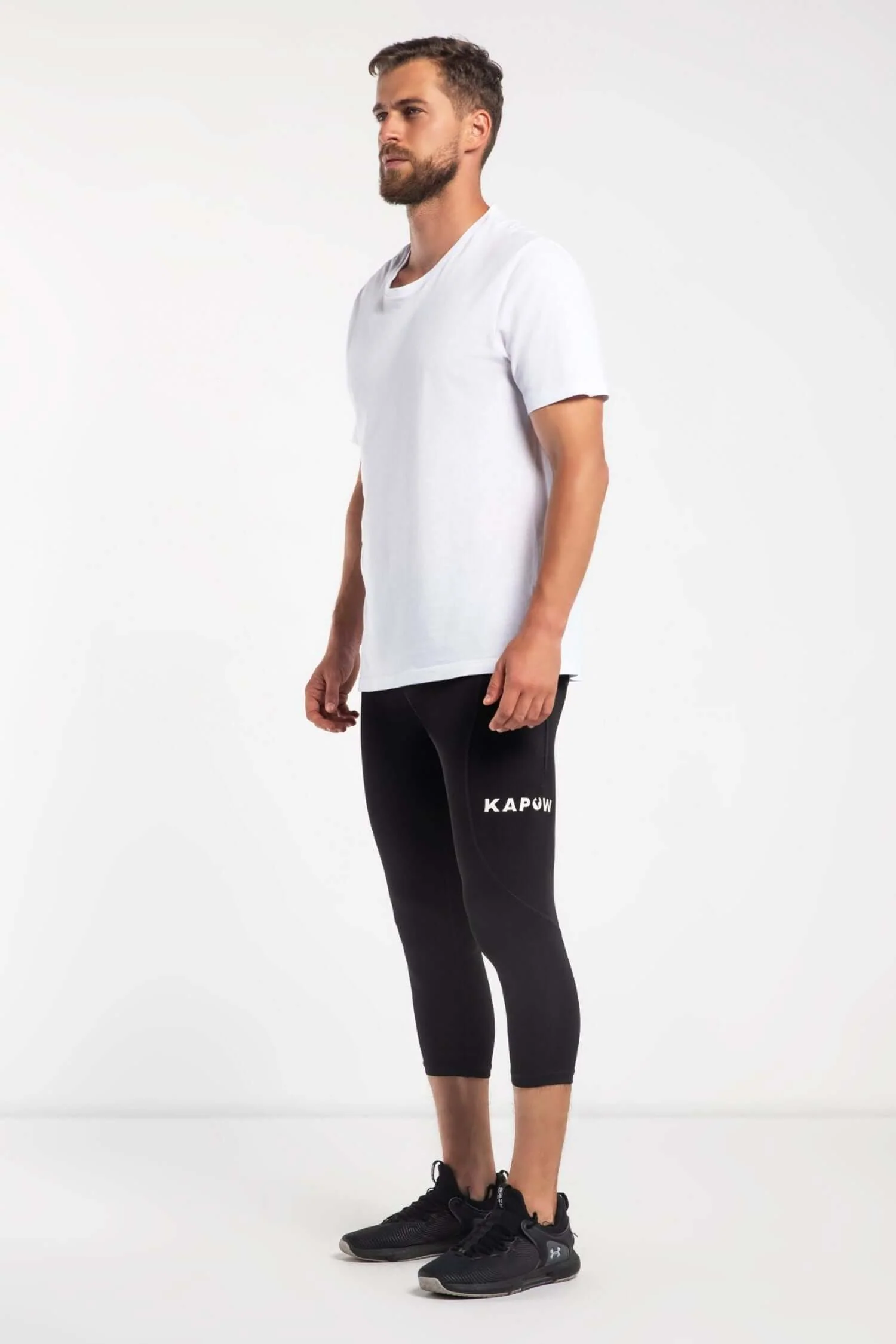 Jet Recycled 3/4 Meggings - Image 6