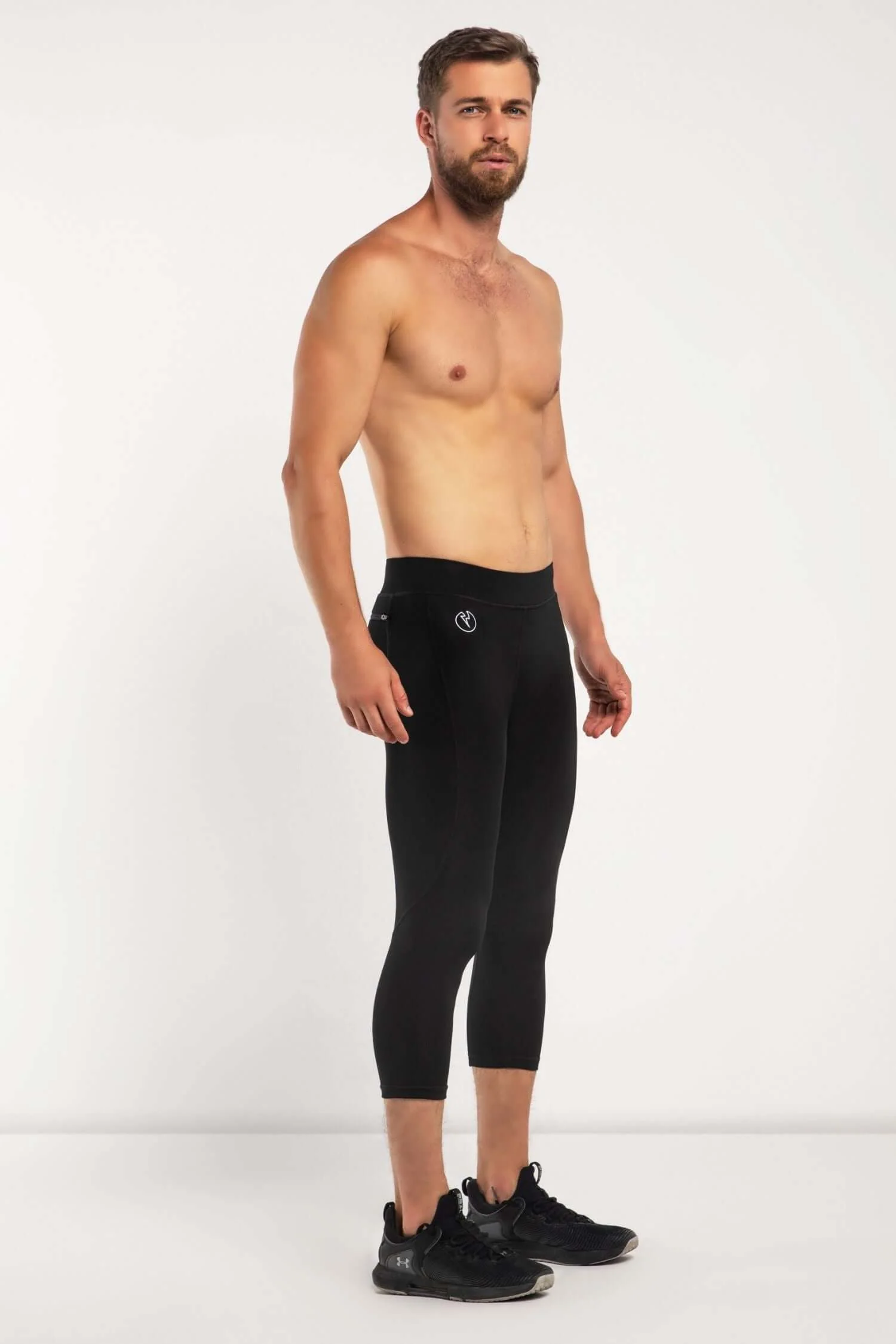Jet Recycled 3/4 Meggings - Image 8