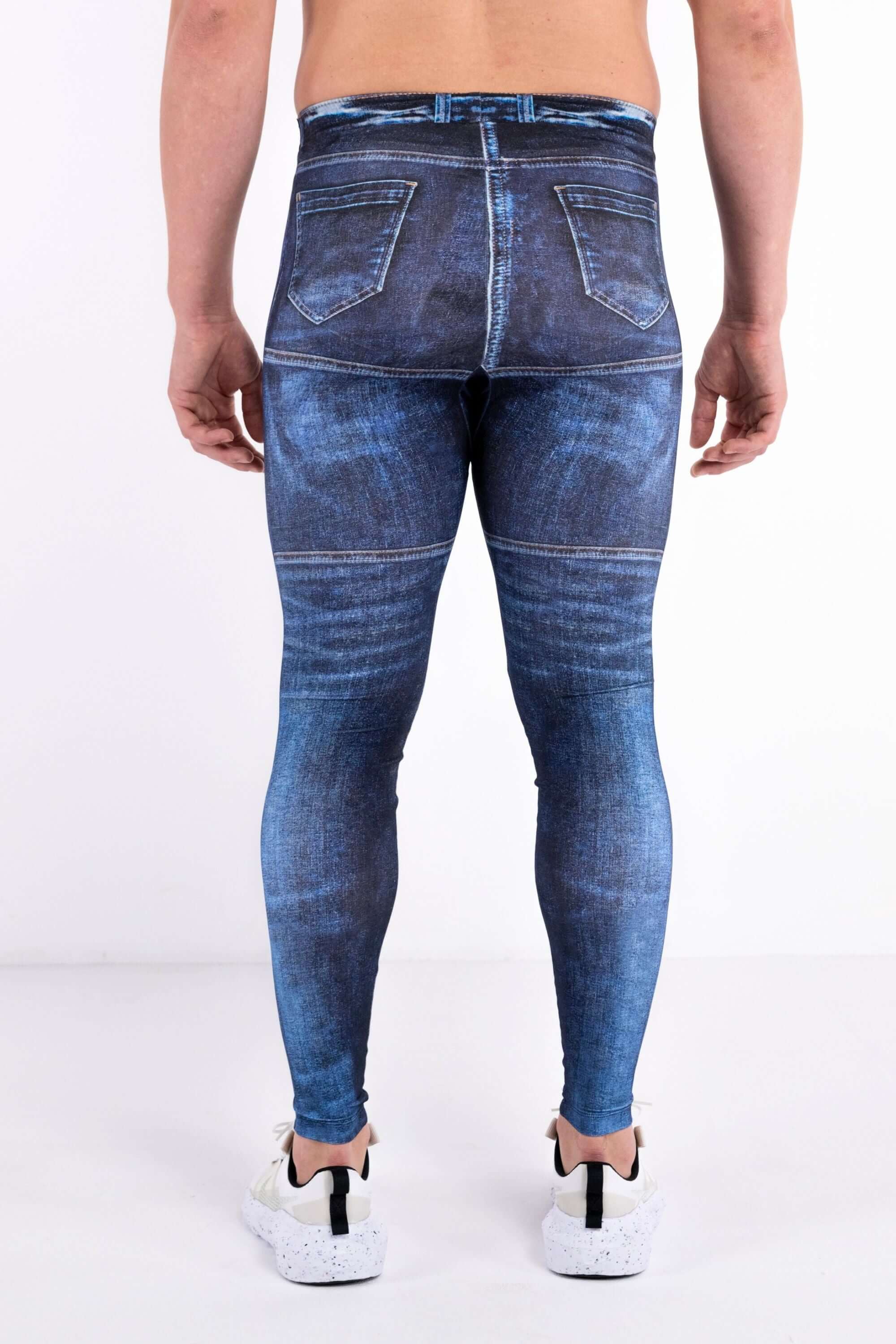 Navy Jean Noah Meggings - Image 5