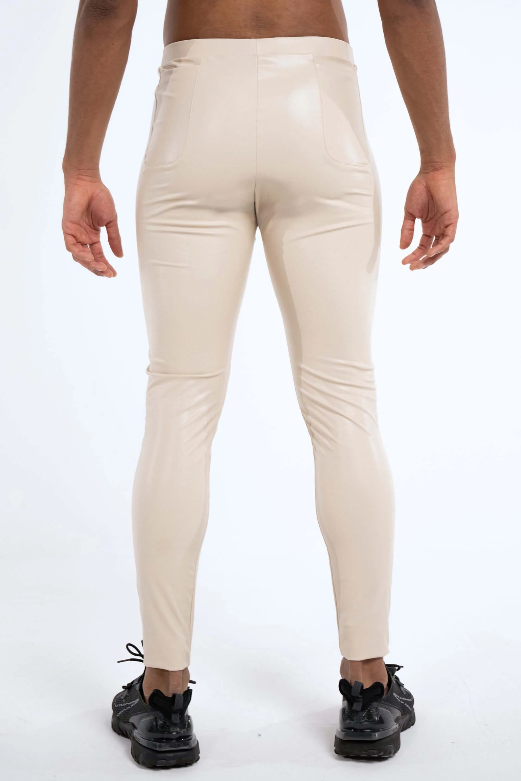 Palermo Faux Leather Meggings - Image 6