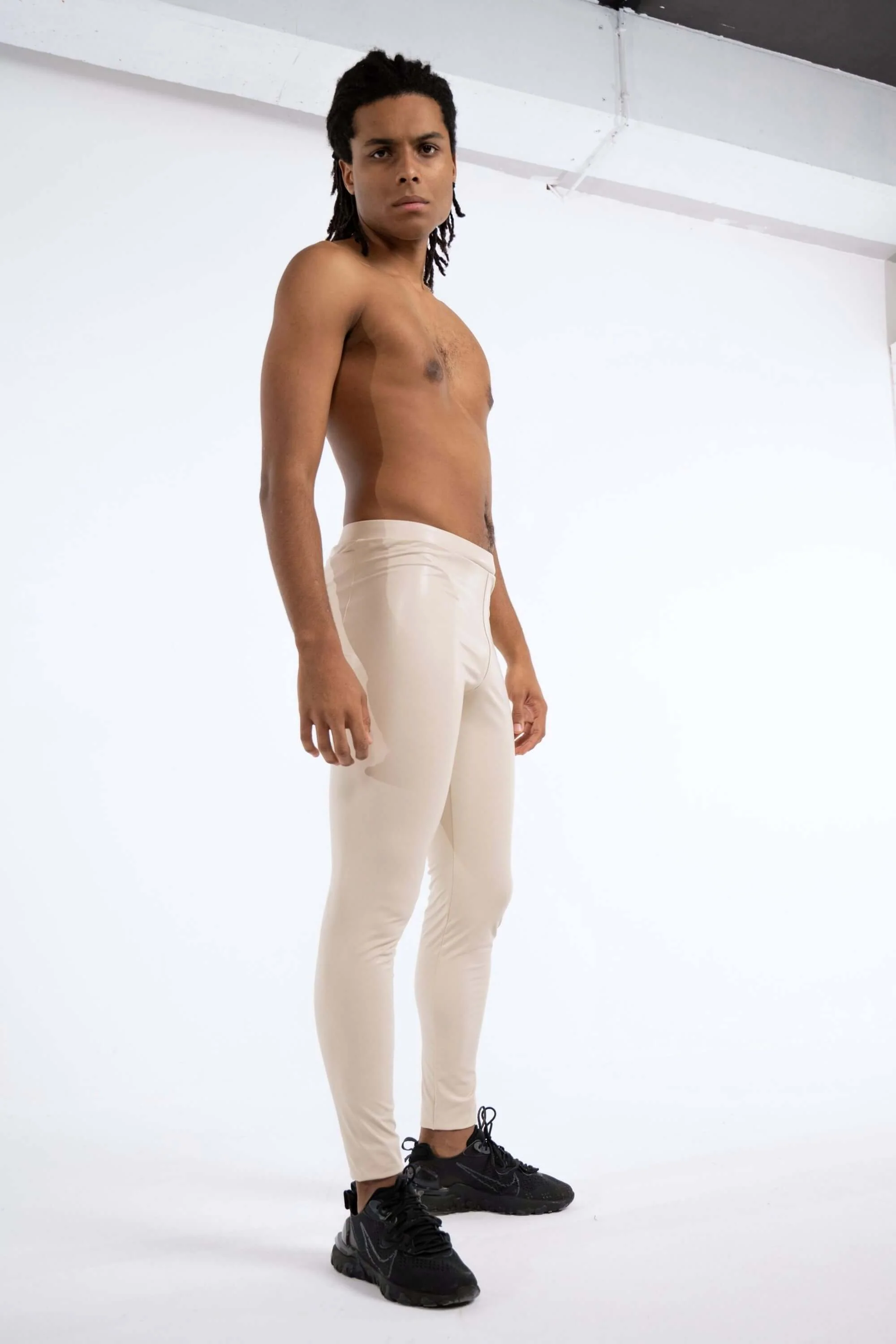 Palermo Faux Leather Meggings - Image 7