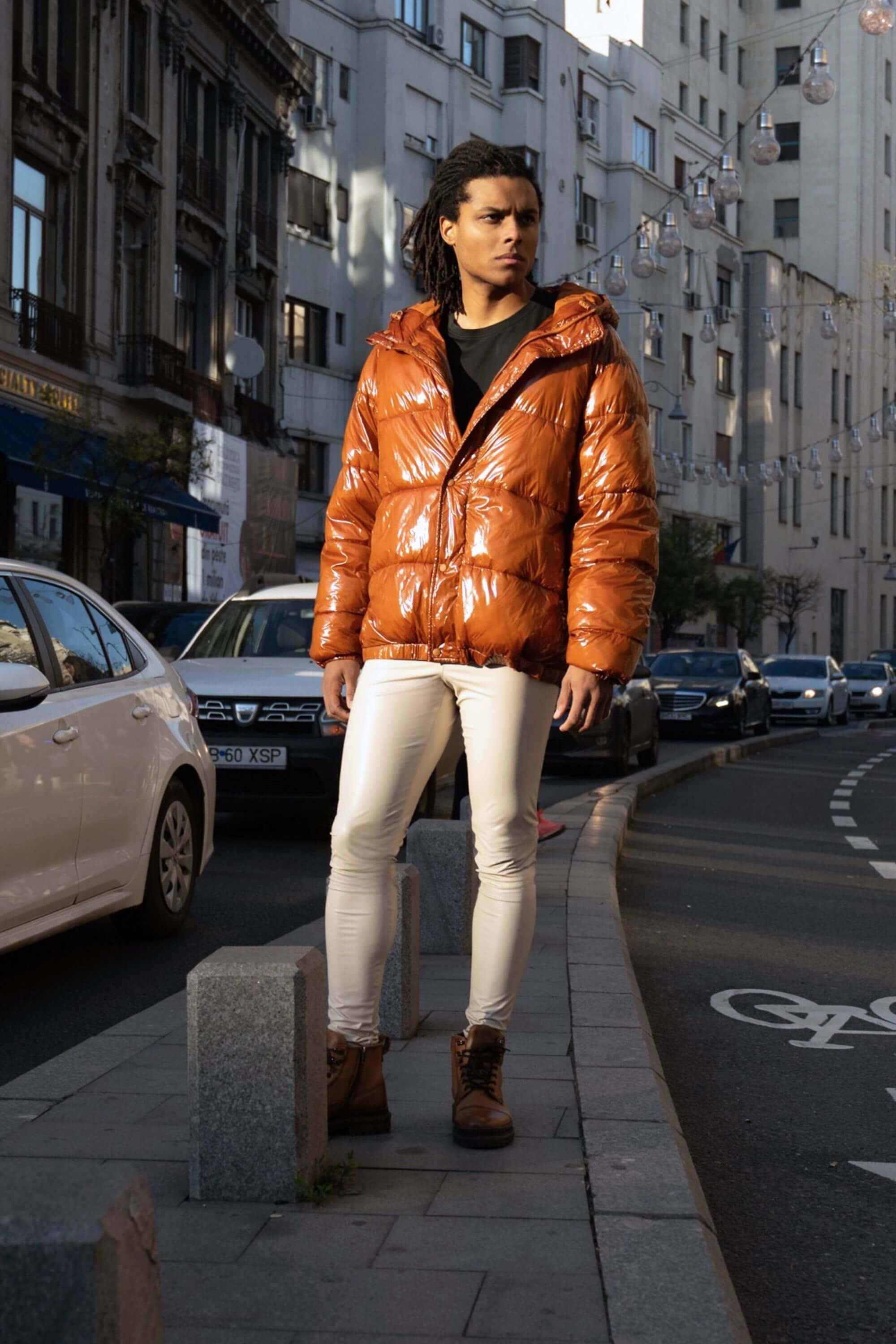 Palermo Faux Leather Meggings - Image 8
