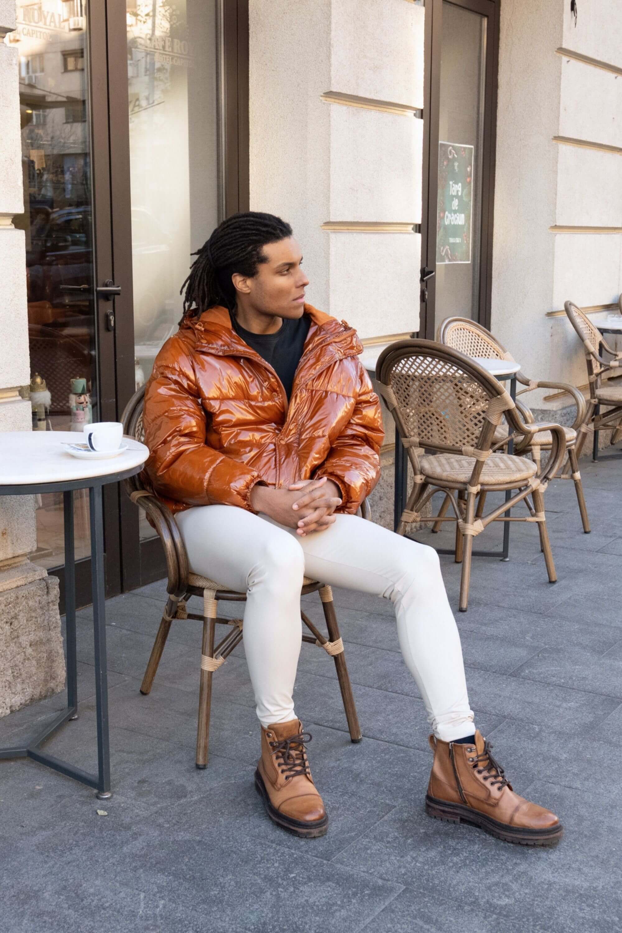 Palermo Faux Leather Meggings - Image 9