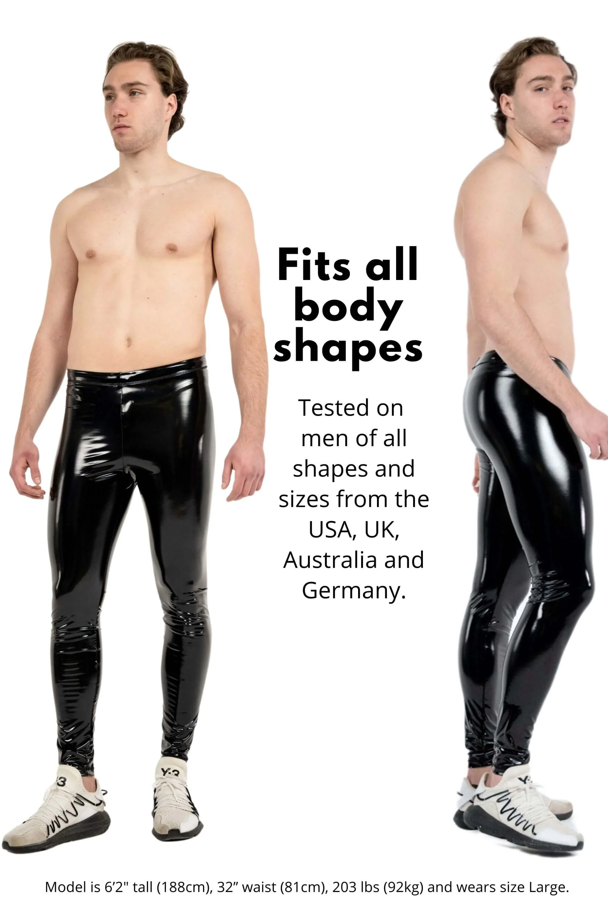 Slick Rick Vinyl Meggings (No Pockets) - Image 9